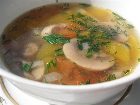 Грибной суп (2)