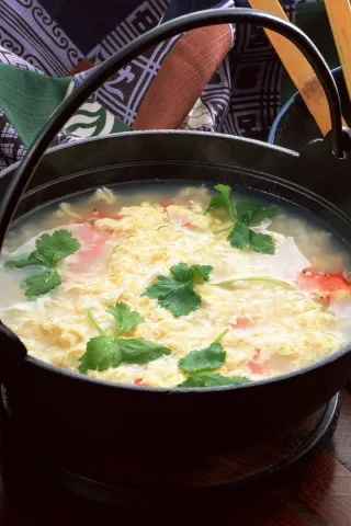 Суп из сыра с клецками
