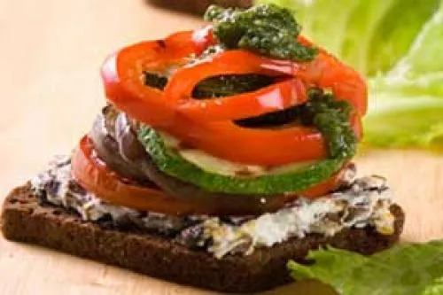 Бургеры с сыром и грибами по-вегетариански