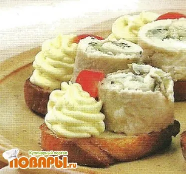 Камбала с огурчиком