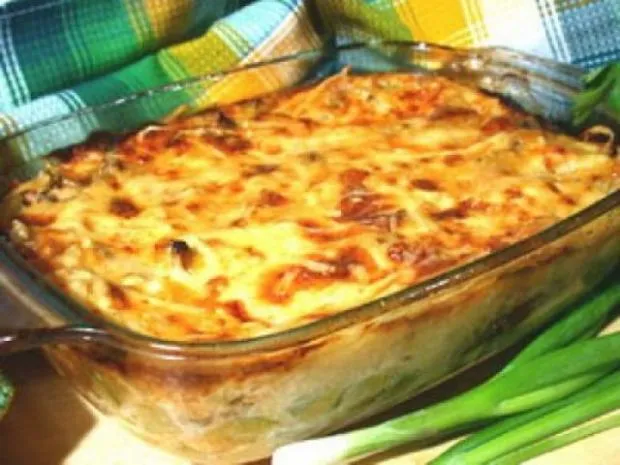 Запеканка из баранины с картофелем