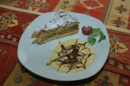 Лимонное желе с мятой