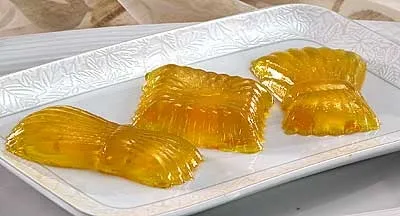 Мандариновое желе на желатине с апельсиновым ликёром