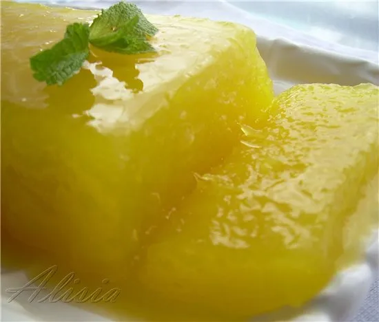 Желе из манго
