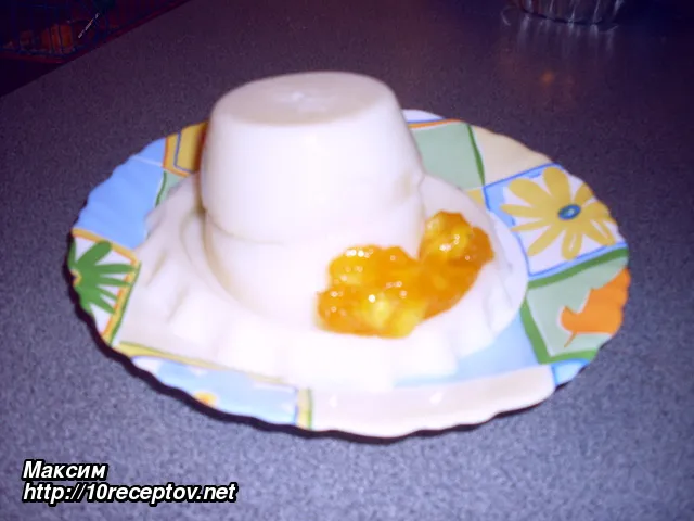 Желе из молока