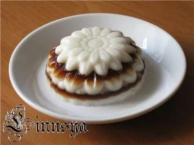 Желе молочное